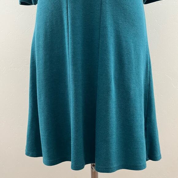 Toad & Co Horny Toad Redolent Dress Tencel Cotton Spandex Stretch Teal Small - Picture 6 of 10